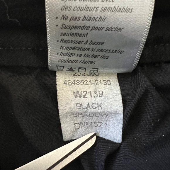 Paige High Rise Skinny Jeans Black Shadow Big Button size 26 - Picture 9 of 11